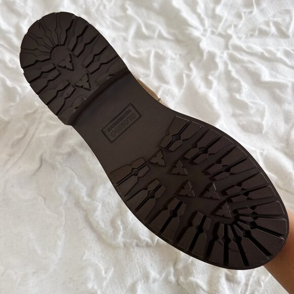 Blondo Taupe Renae Suede Waterproof Booties New - Picture 7 of 8